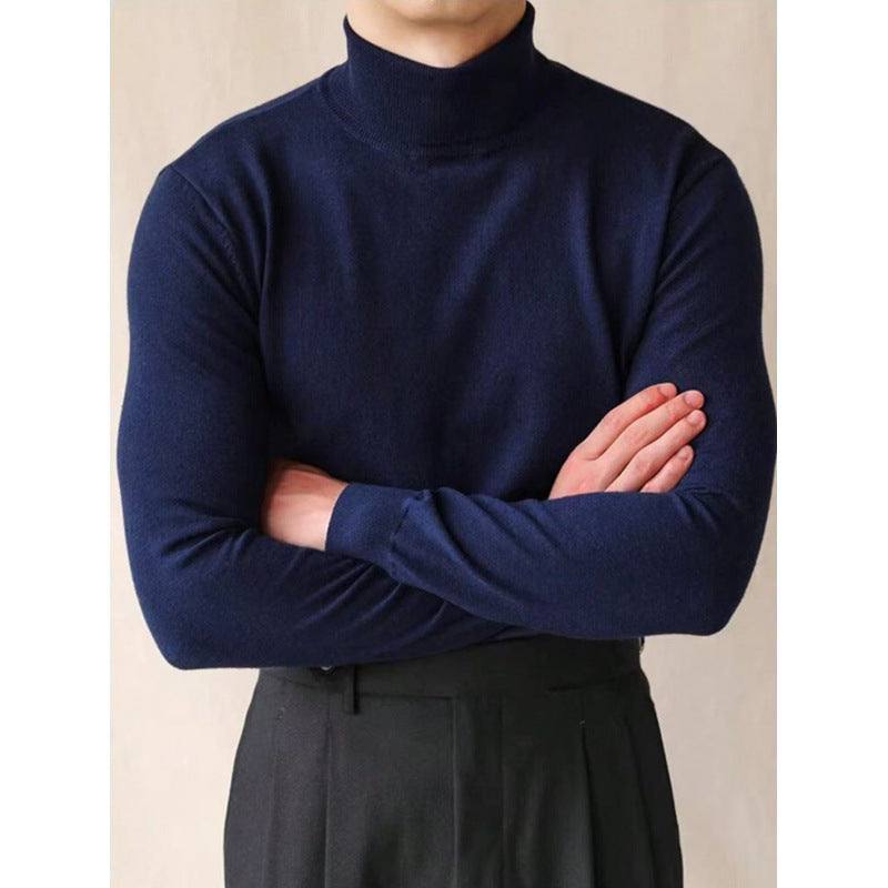 Eleganz Rollkragen Pullover
