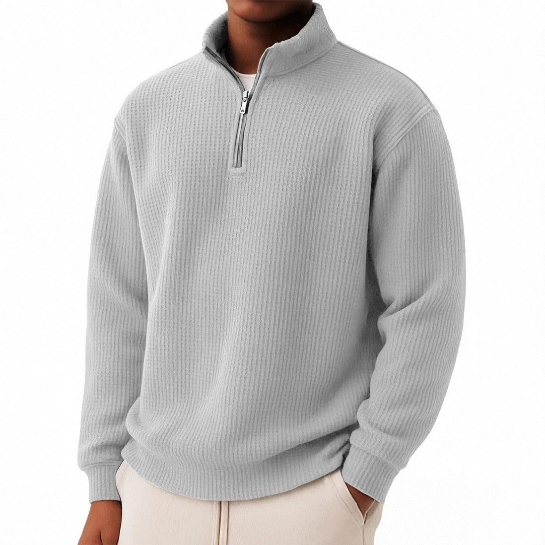 Half Zip Strickpullover