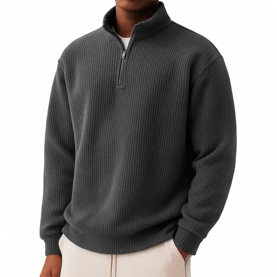 Half Zip Strickpullover