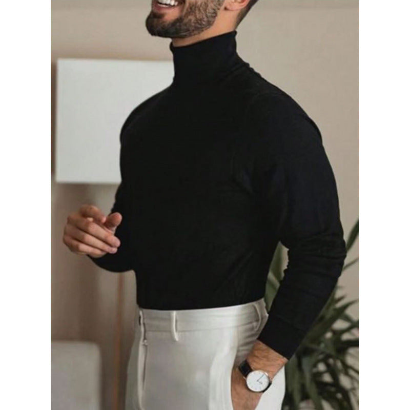 Eleganz Rollkragen Pullover