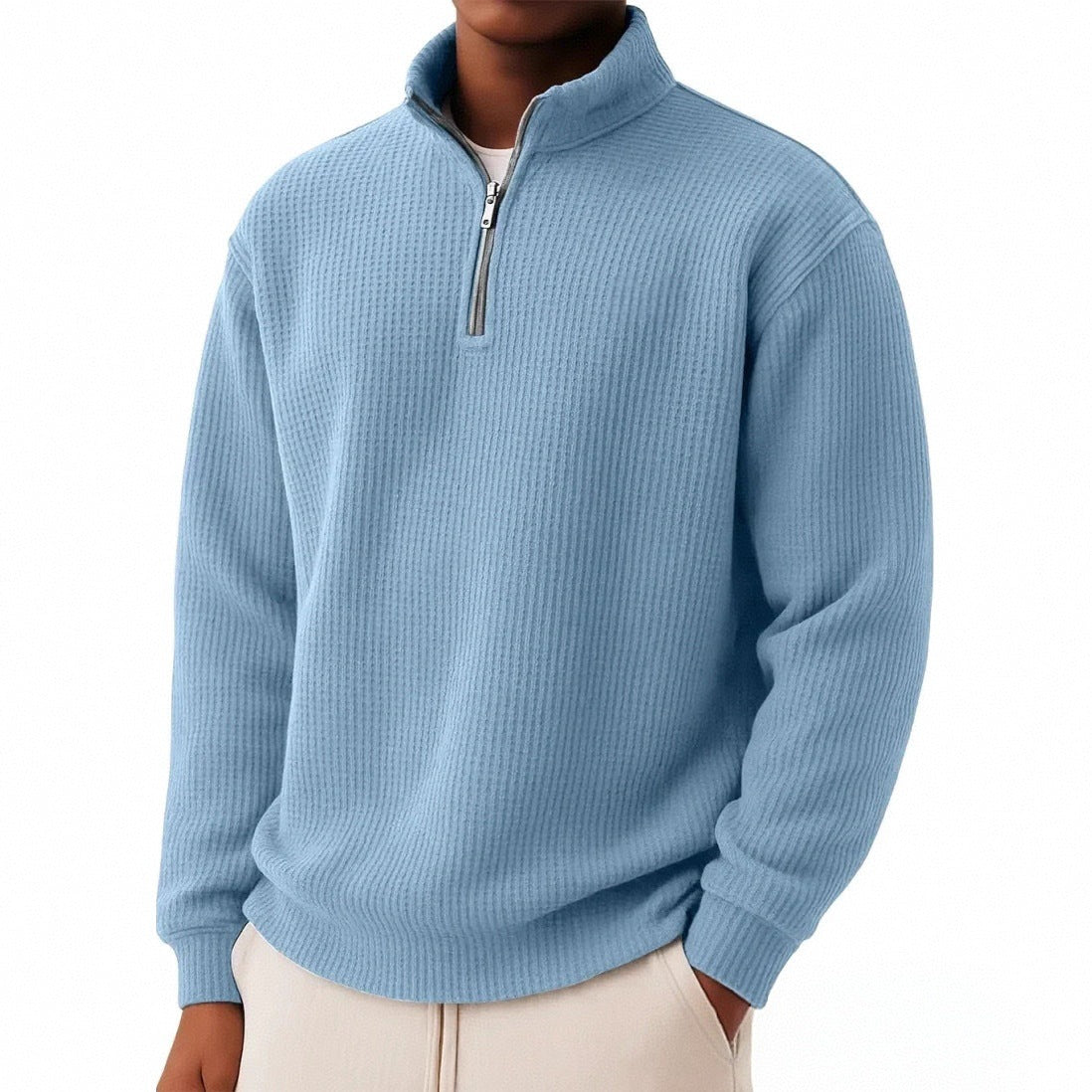 Half Zip Strickpullover